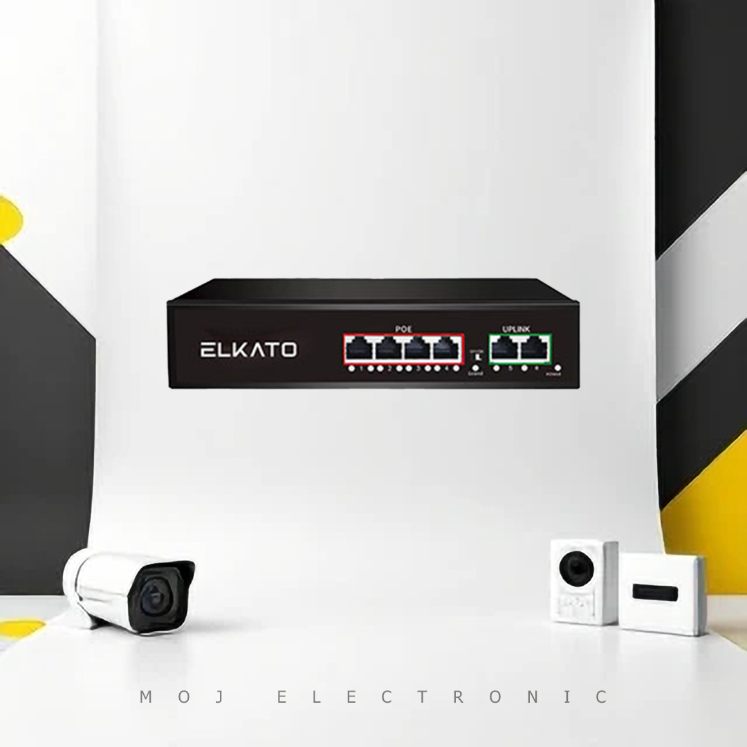 سوئیچ الکاتو POE 4 پورت EL-1SB0420BP-65W